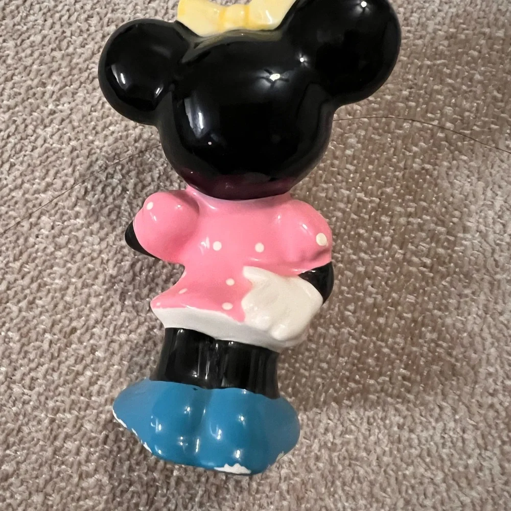 Japan Mickey and Minnie Mouse Figurine Set Vintage - Picture 5 of 6